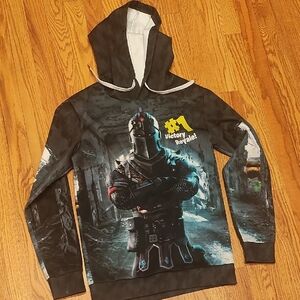 Fortnite Black Hoodie with Battle Royale